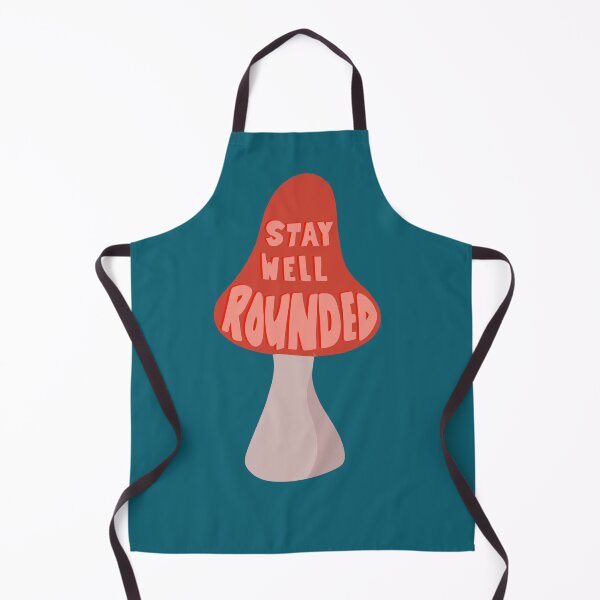 Item preview, Cute mushroom quote, stay well rounded designed and sold by novabee.