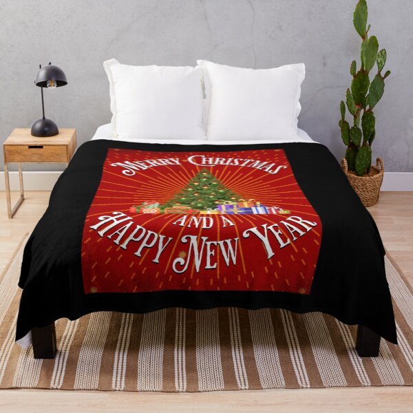 Item preview, Merry Christmas And A Happy New Year Tree Presents designed and sold by teewearstyle.