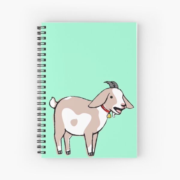 Goat Spiral Notebook