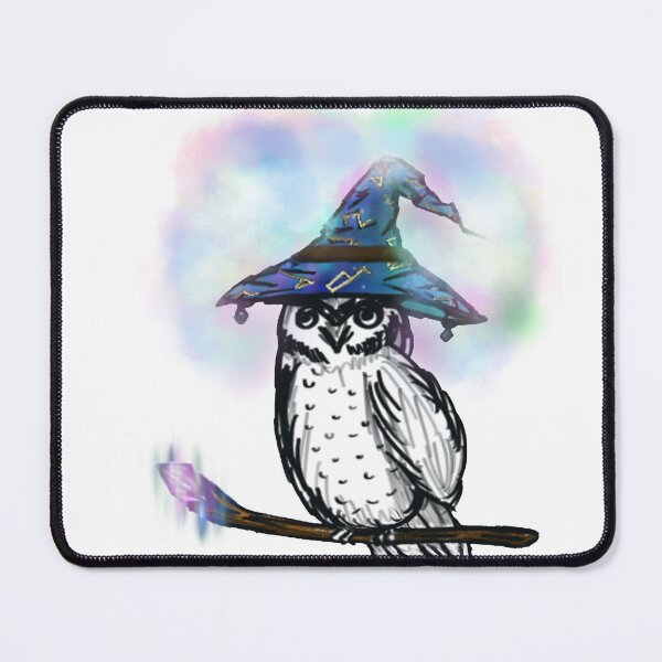 Item preview, Wizard owl designed and sold by lovebombi.