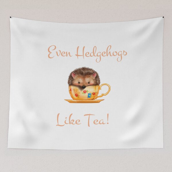 Artikelvorschau, Sogar Igel mögen Tee entworfen und verkauft von yourgiftshoppe.