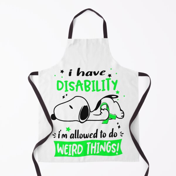 Item preview, I Have Disability I Am Allowed To Do WEIRD THINGS!  designed and sold by Wlsnpeggy.