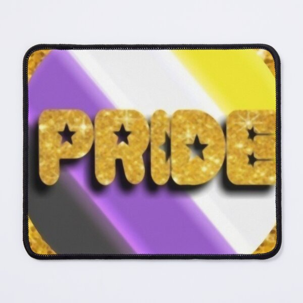 Item preview, Shining Pride Set: Non Binary Flag designed and sold by DuskWingArts.