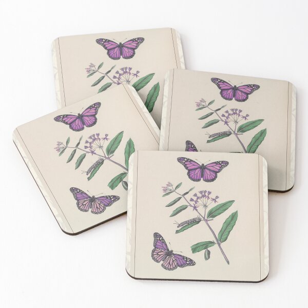 Item preview, Pretty Floral Purple Butterfly Print Design designed and sold by designsbyjuliee.