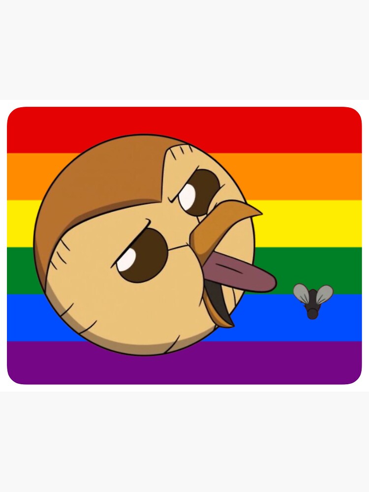 The Owl House Eda Clawthorne Gay Queer Pride 10x10cm Sticker 