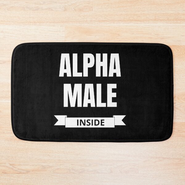 Item preview, Alpha Male Inside - T-Shirt - Gift for men designed and sold by The Bored Buffoon.