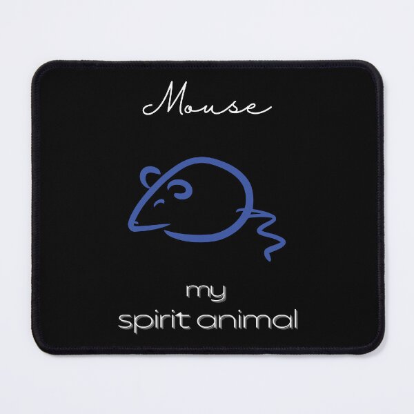 Item preview, Mouse totem spirit animal Mouse Pad designed and sold by MagicWolfStar.