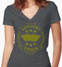 Soylent Green Women's Fitted V-Neck T-Shirt