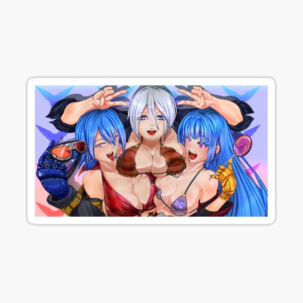 Krohnen Angela Kula Queen King of Fighters XV Sticker