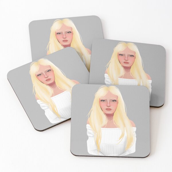 Item preview, blonde girl portrait designed and sold by miriam-miranda.