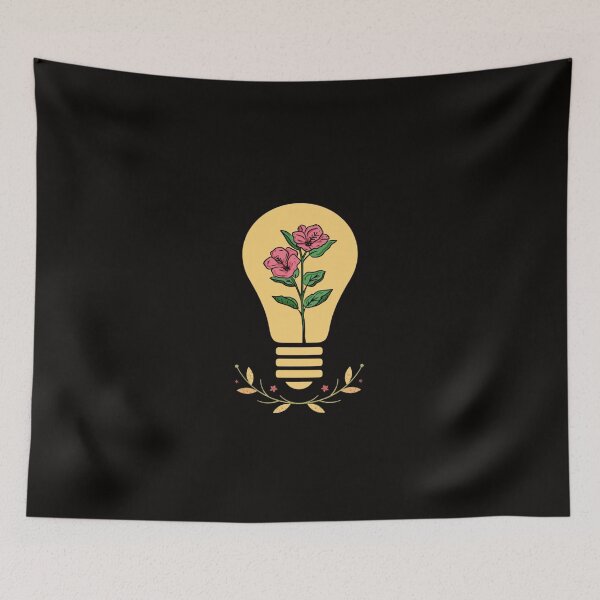 Item preview, Light bulb yellow flowers Flower Girl designed and sold by Nero9o.