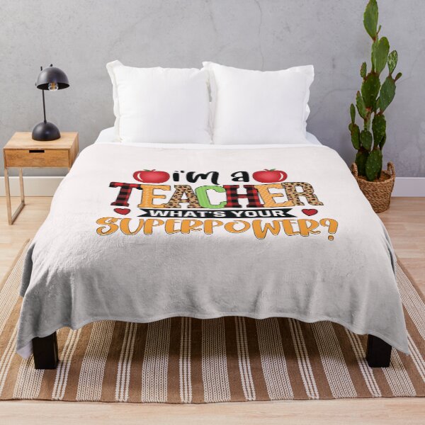 Item preview, I'm A Teacher Whats You Superpower? designed and sold by djozefo.