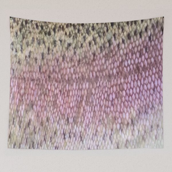 Item preview, Rainbow Trout Skin (Natural) Fish Scales Pattern  designed and sold by CJRPics.