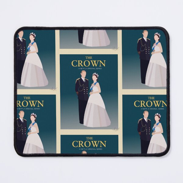Item preview, the crown (elizabeth and philip) designed and sold by illustratedmp.