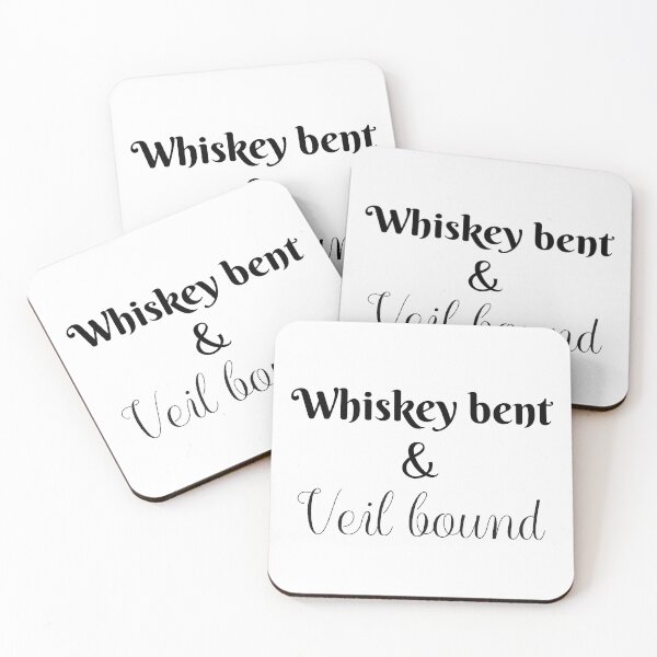 Item preview, Whiskey Bent & Veil Bound (black) designed and sold by Allyoudois.