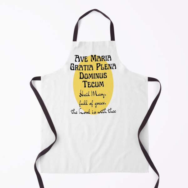 Item preview, Ave Maria Gratia Plena, Hail Mary Prayer in Latin and English designed and sold by IceCreamMuseum.
