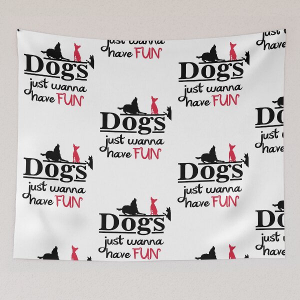 Item preview, Dogs just wanna have fun designed and sold by nektarinchen.