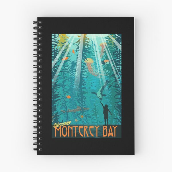 Item preview, Monterey Bay Retro Sticker designed and sold by felyn3gloria.