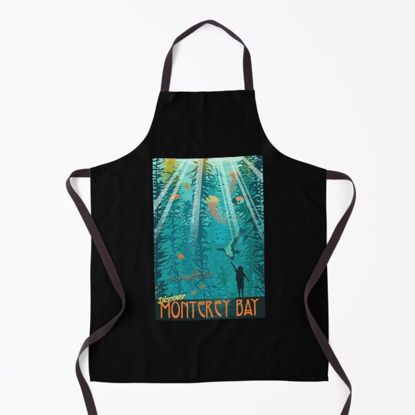 Item preview, Monterey Bay Retro Sticker designed and sold by felyn3gloria.