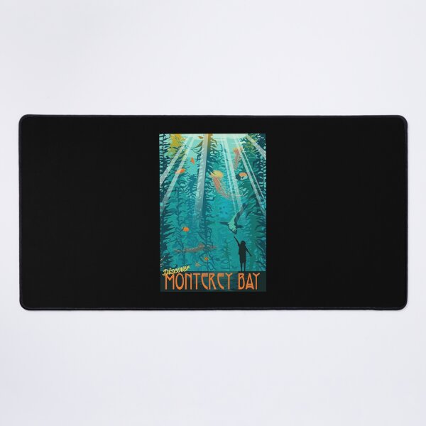 Item preview, Monterey Bay Retro Sticker designed and sold by felyn3gloria.