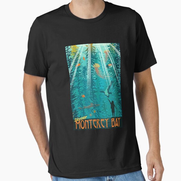 Item preview, Monterey Bay Retro Sticker designed and sold by felyn3gloria.
