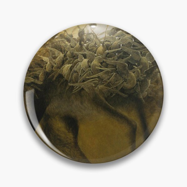 Item preview, Untitled (Deer and Doves), by Zdzisław Beksiński designed and sold by JustContemplate.