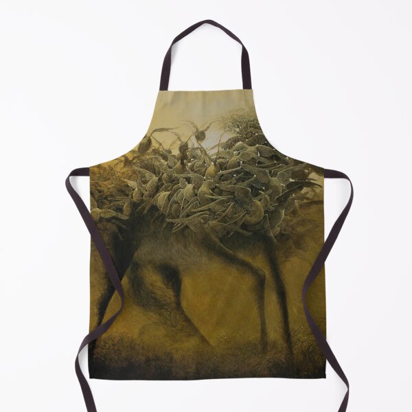 Item preview, Untitled (Deer and Doves), by Zdzisław Beksiński designed and sold by JustContemplate.