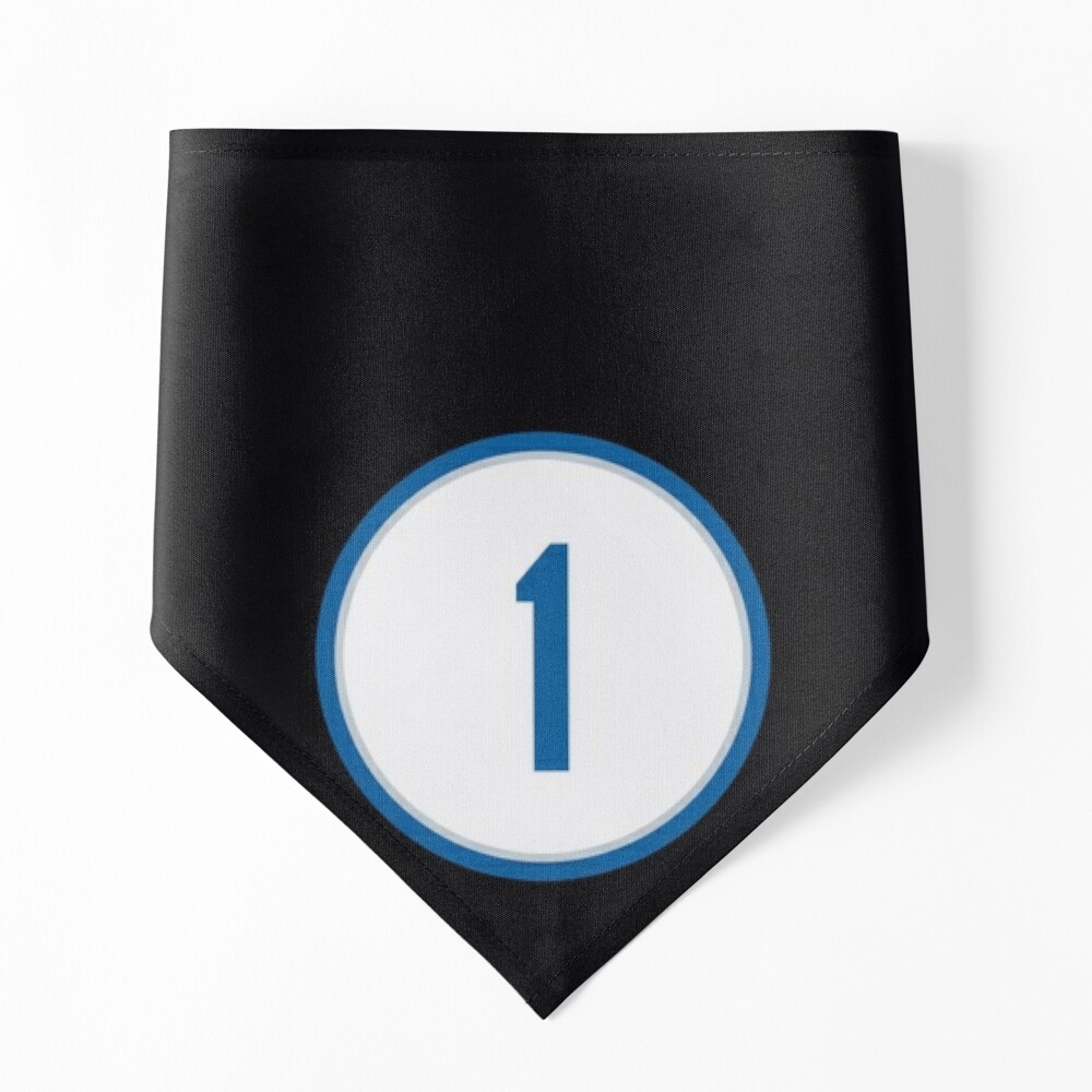 Pee Wee Reese 1 Jersey Number Sticker | Essential T-Shirt