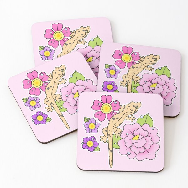 Item preview, Gecko con cresta floral designed and sold by bvnnyco.