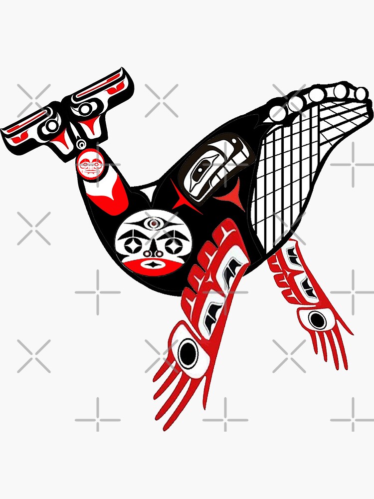 Tribal Humpback Sticker For Sale By Ninuno Redbubble