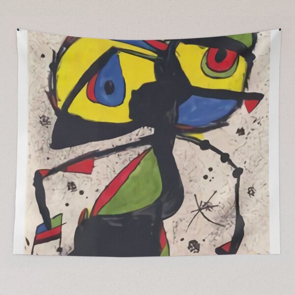 Item preview, Miro's Cat Encircled by the Flight of a Bird  designed and sold by dawnagker.