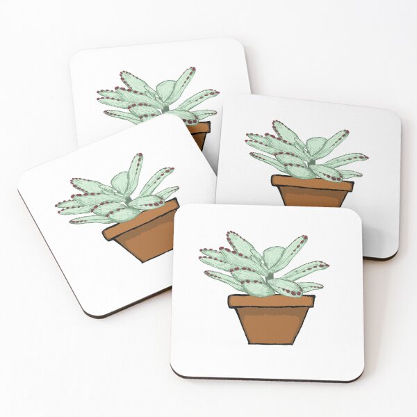 Item preview, Panda succulent  designed and sold by lovebombi.