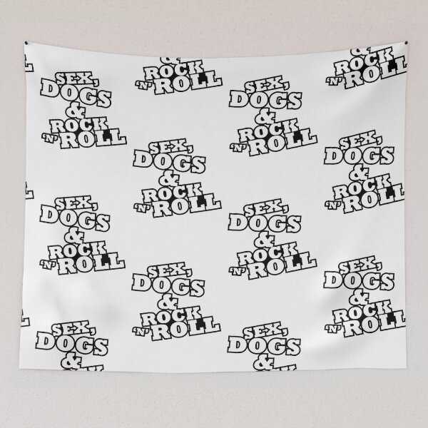 Item preview, Sex, dogs and rock 'n' roll designed and sold by nektarinchen.