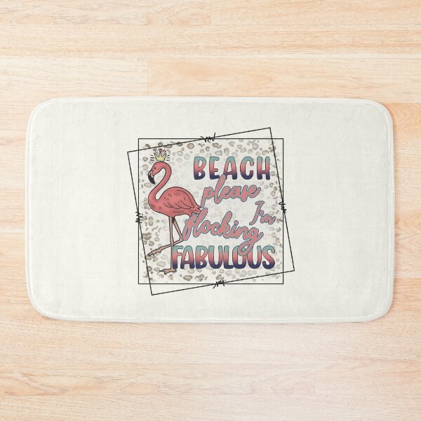 Item preview, Beach Please I'm Flocking Fabulous  designed and sold by Beautiful  Habits.