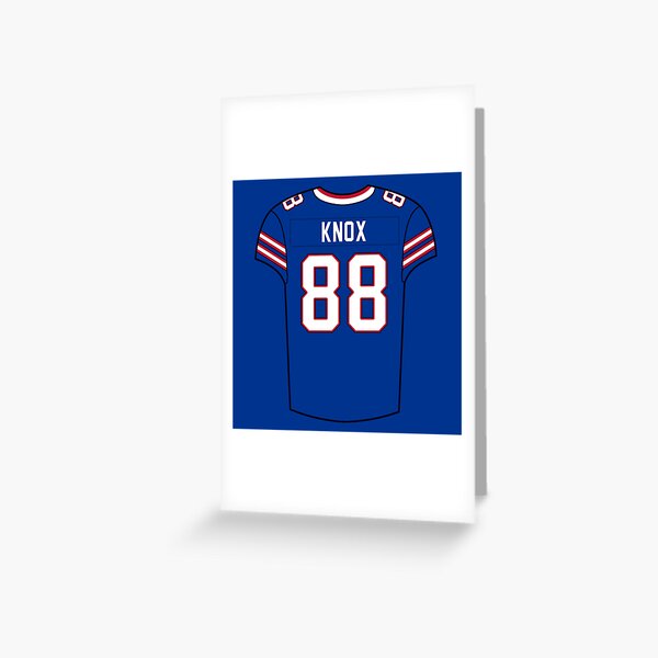 Dawson Knox Home Jersey Sticker for Sale by designsheaven