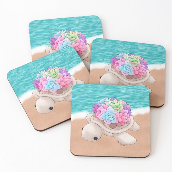 Item preview, Succulent Beach Turtle designed and sold by Elle  Hazlett.