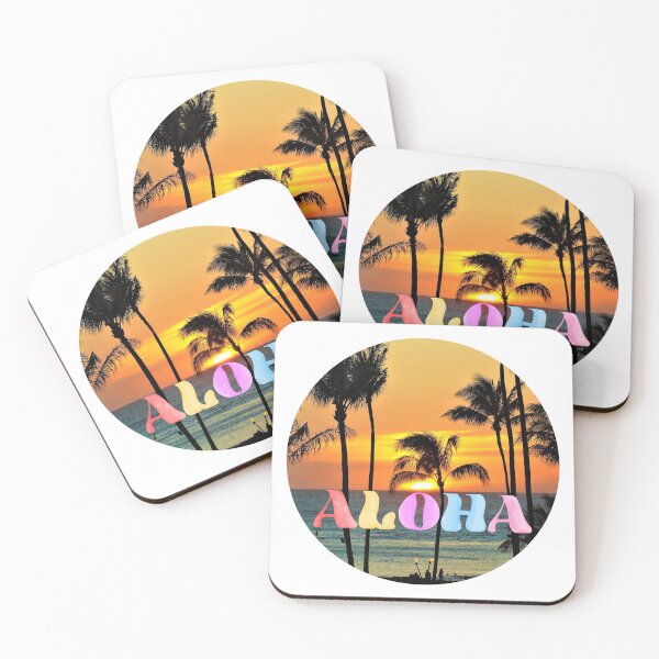 Item preview, Hawaii Tropical Ocean Sunset designed and sold by silviaol.