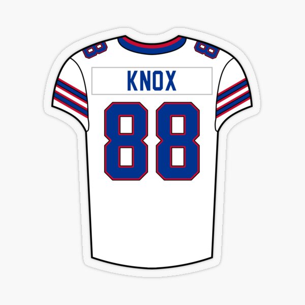 Dawson Knox Home Jersey Sticker for Sale by designsheaven