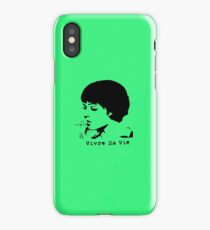 Vivre sa vie iPhone Case