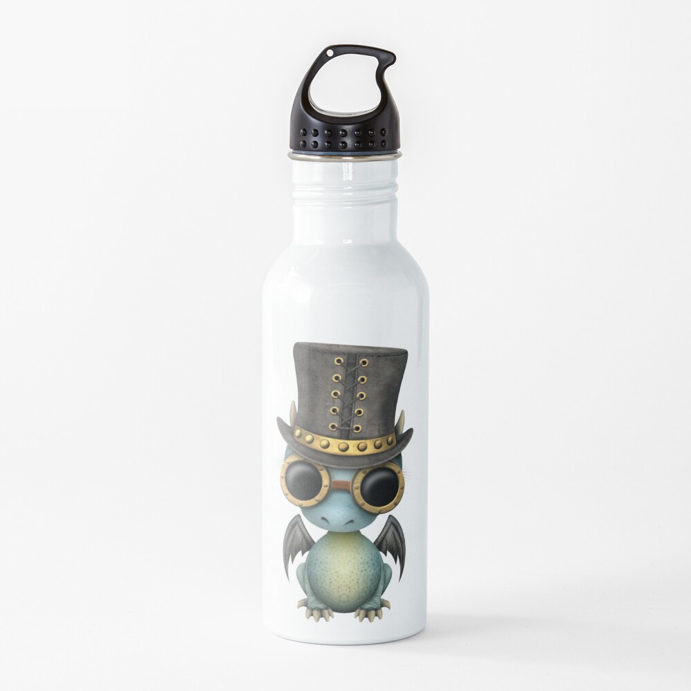 Steampunk Baby Dragon Water Bottle
