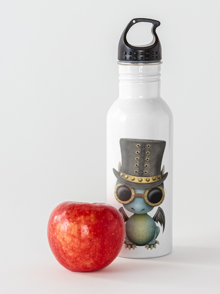 Alternate view of Steampunk Baby Dragon Water Bottle