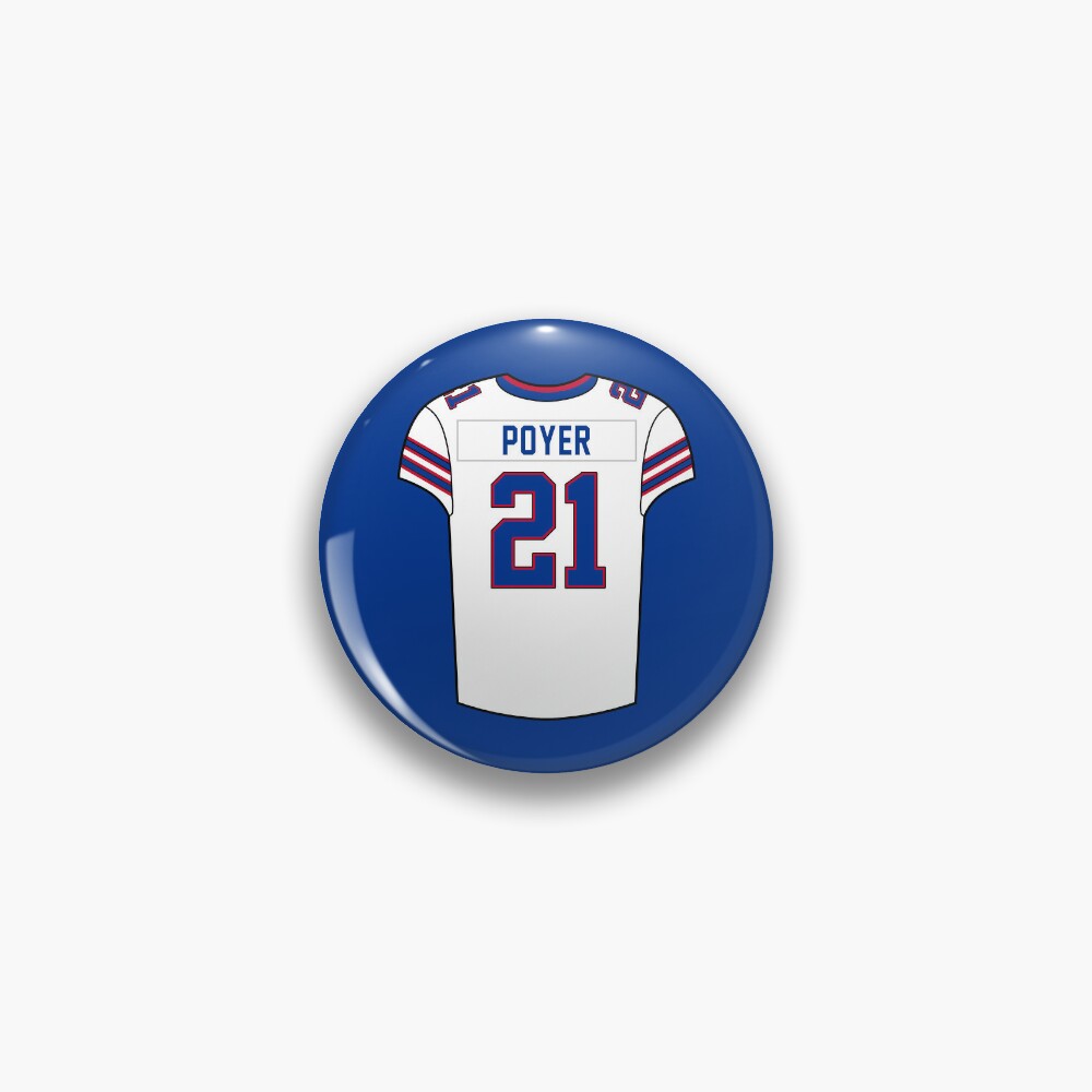 Jordan Poyer Away Jersey Sticker for Sale by designsheaven