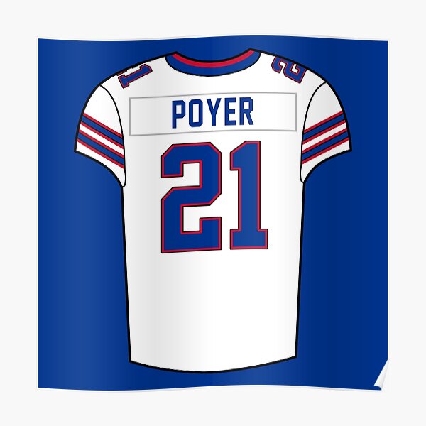 Jordan Poyer Football Paper Poster Bills 2 - Jordan Poyer - Magnet