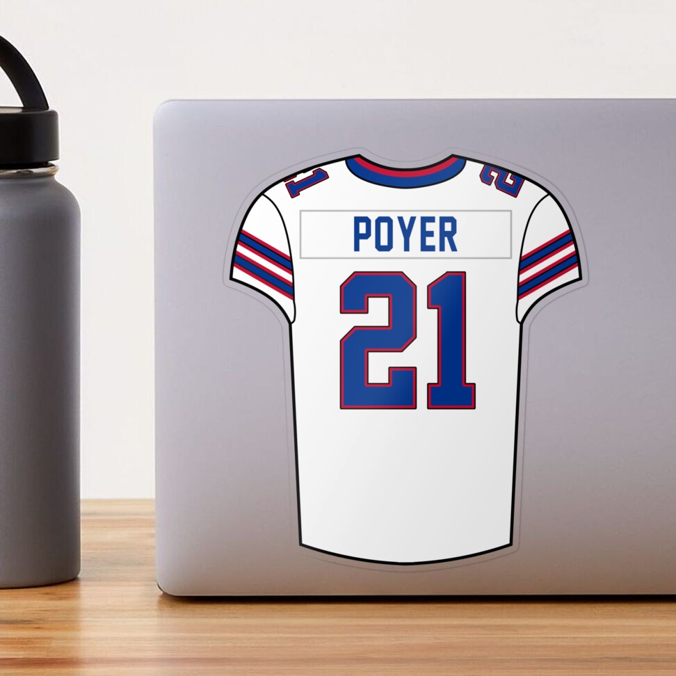 Buffalo Bills Nike Game Road Jersey - White - Jordan Poyer - Mens