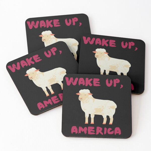 Item preview, WAKE UP AMERICA!! SHEEP!! CONSPIRACY!! designed and sold by sweatshop22.