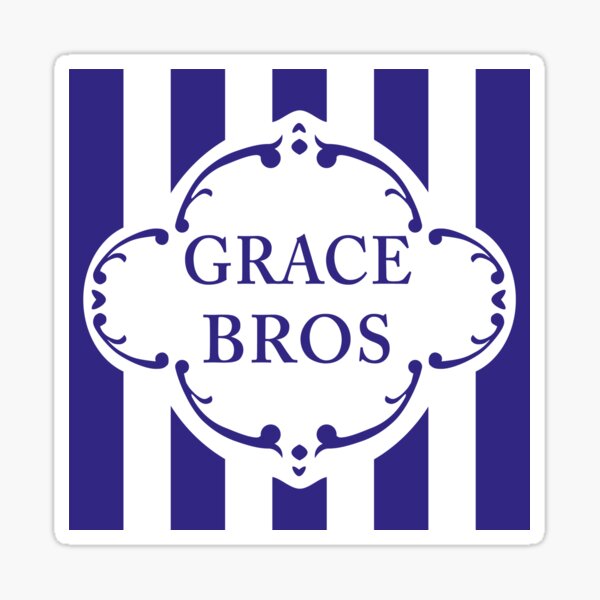 Are You Being Served? – Grace Bros. Logo Sticker