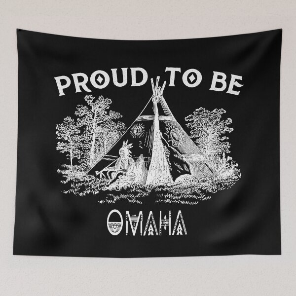 Item preview, Proud To Be Omaha Tribe - Native American designed and sold by ZoldicShop.