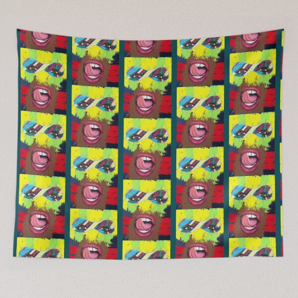Item preview, YVIE ODDLY BLUE Premium  designed and sold by DMartgearShop.