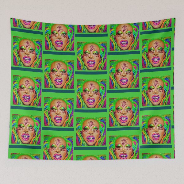 Item preview, Yvie Oddly Drag Queen Sleeveless Top designed and sold by DMartgearShop.