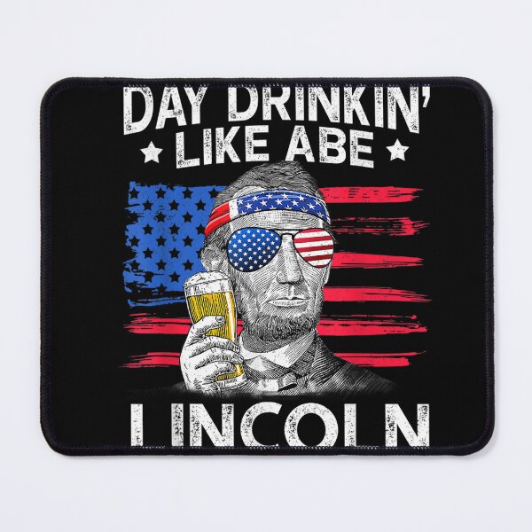 Item preview, Day Drinking Like Abe Lincoln 4Th Of July Shirt Gift designed and sold by BeersFerdinand.